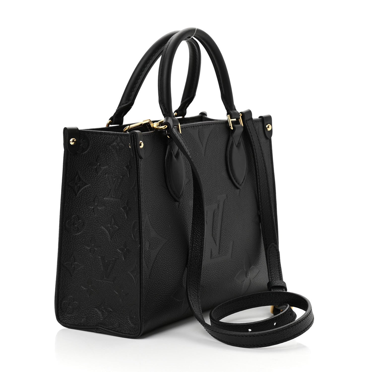 Louis Vuitton Empreinte Monogram Giant Onthego PM Black 3 of 11