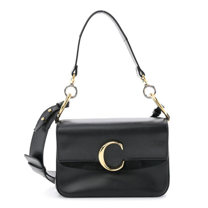 Chloe Calfskin Small C Double Carry Black 2 of 19