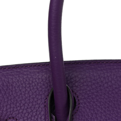 Hermes Togo BIRKIN 30 Crocus 14 of 21