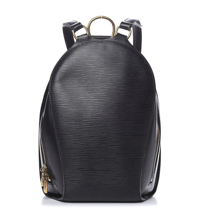 Louis Vuitton Epi Mabillon Backpack Black 1 of 16