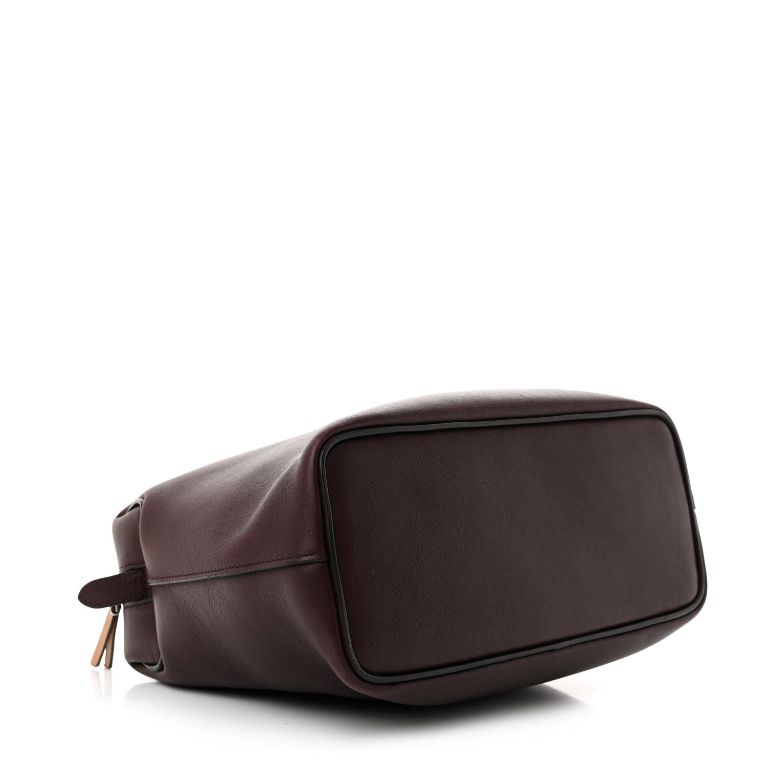 Celine Lambskin Small Soft Cube Satchel Burgundy 4 of 11