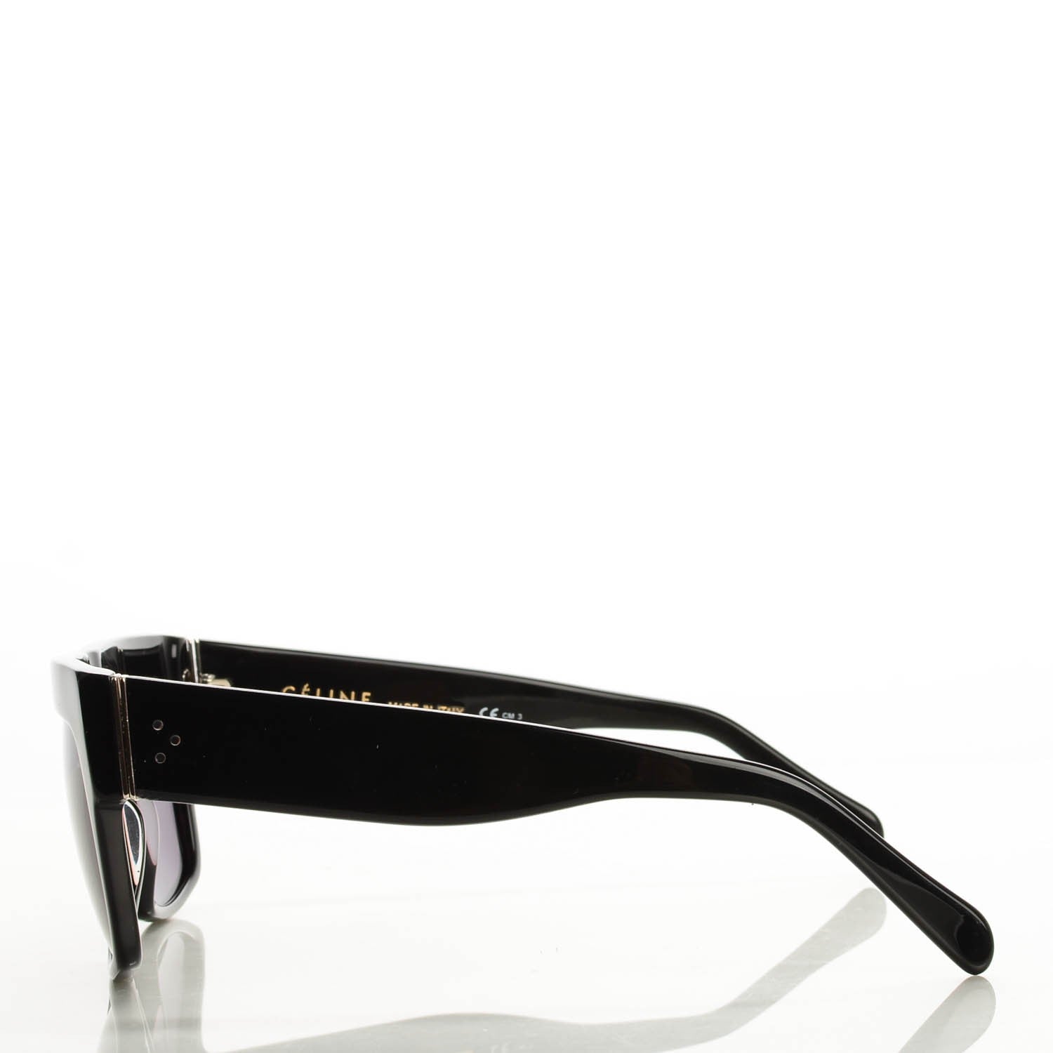 Celine ZZ Top Sunglasses CL 41756/S Black 2 of 6