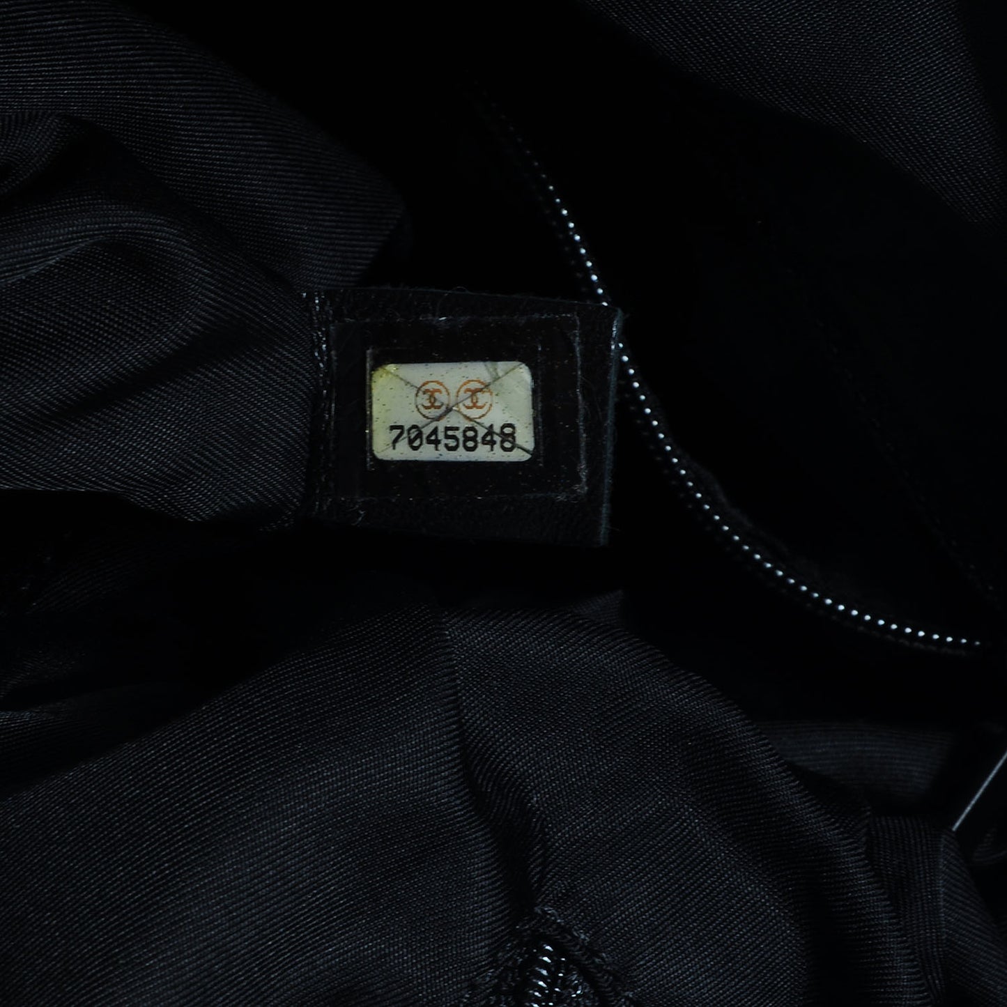 Nylon Travel Duffel Bag Black