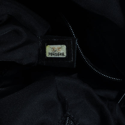 Chanel Nylon Travel Duffel Bag Black 7 of 8