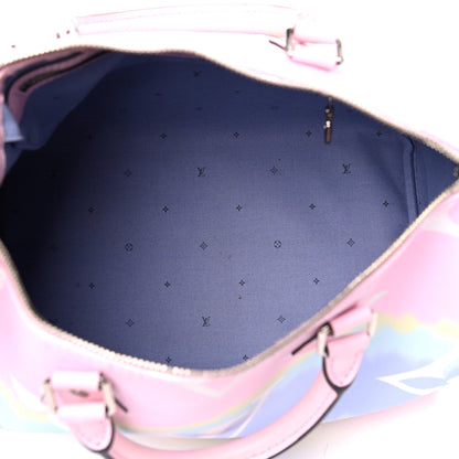 Louis Vuitton Monogram Escale Speedy Bandouliere 30 Pastel 5 of 13