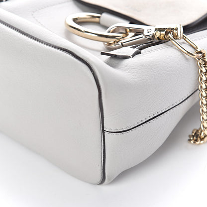 Chloe Suede Calfskin Mini Faye Backpack Airy Grey 10 of 10
