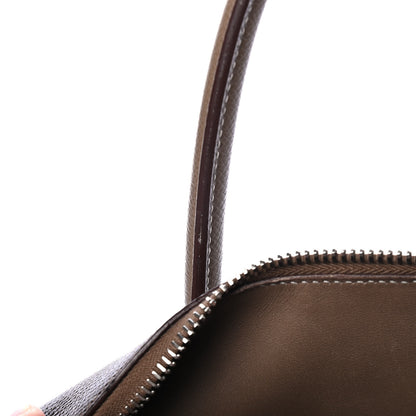 Hermes Epsom Bi-Color Bolide 35 Etoupe Chocolate 6 of 6