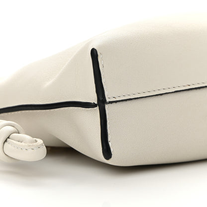 Loewe Calfskin Nano Flamenco Knot Bag White 9 of 14