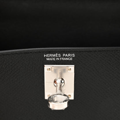 Hermes Epsom Mini Kelly Sellier 20 Black 6 of 12