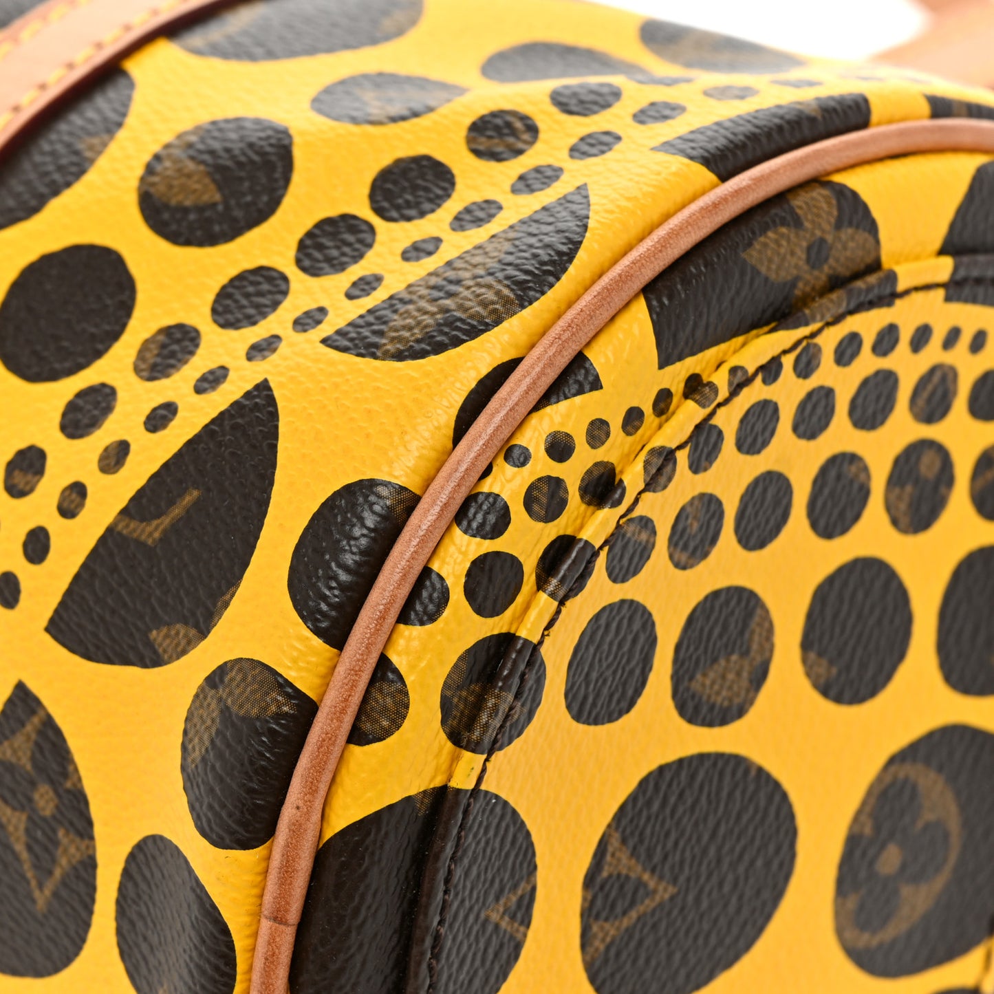 Monogram Kusama Pumpkin Dots Papillon 30 Yellow