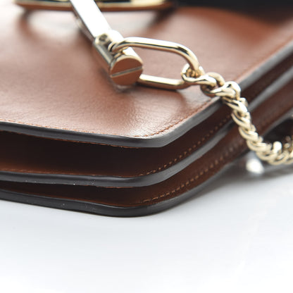 Chloe Suede Calfskin Mini Faye Bracelet Bag Tobacco 10 of 10