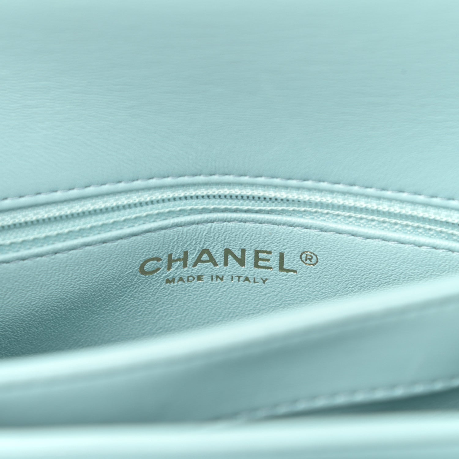 Chanel Lambskin Quilted Small Trendy CC Flap Dual Handle Bag Light Blue 6 of 12