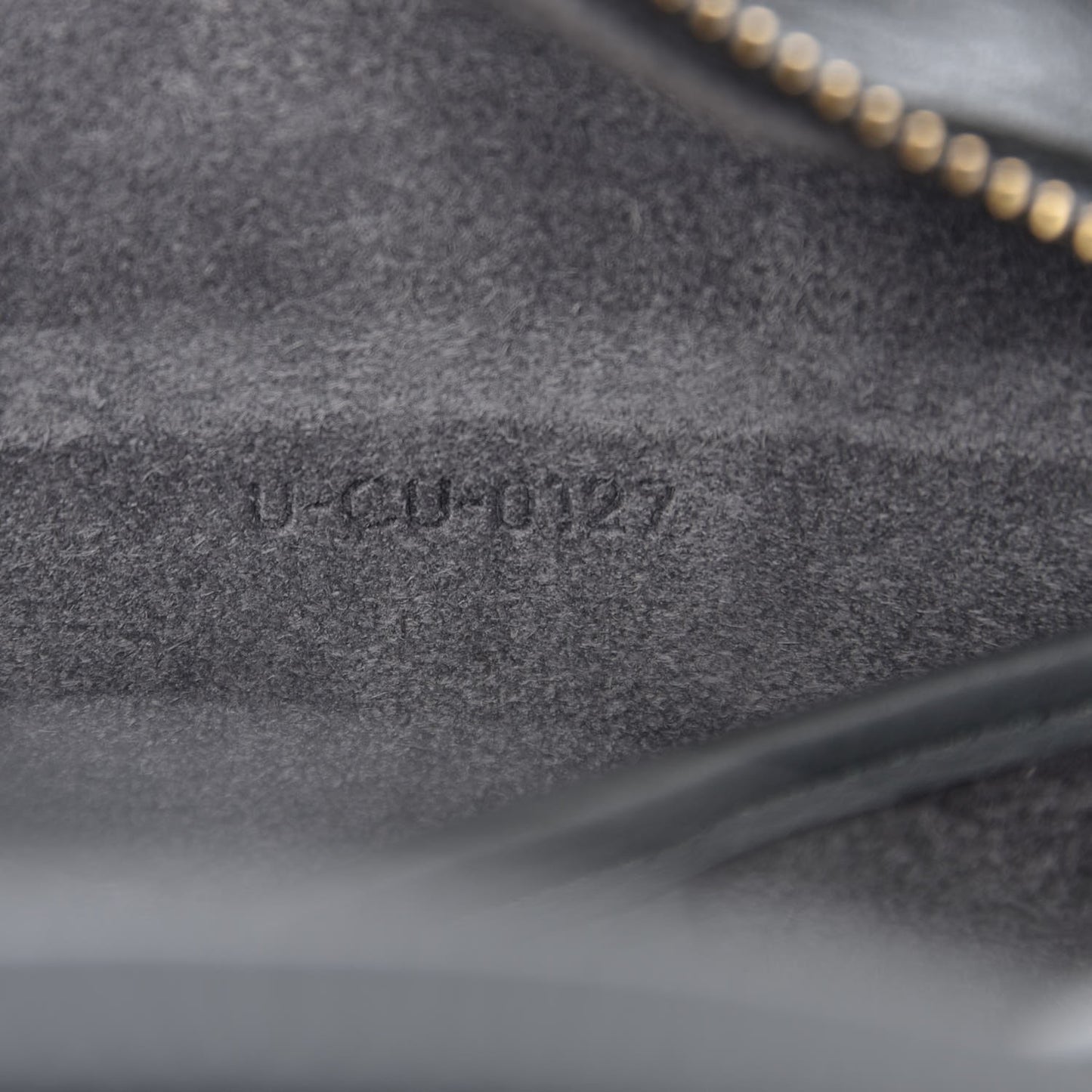 Baby Grained Calfskin Nano Luggage Kohl