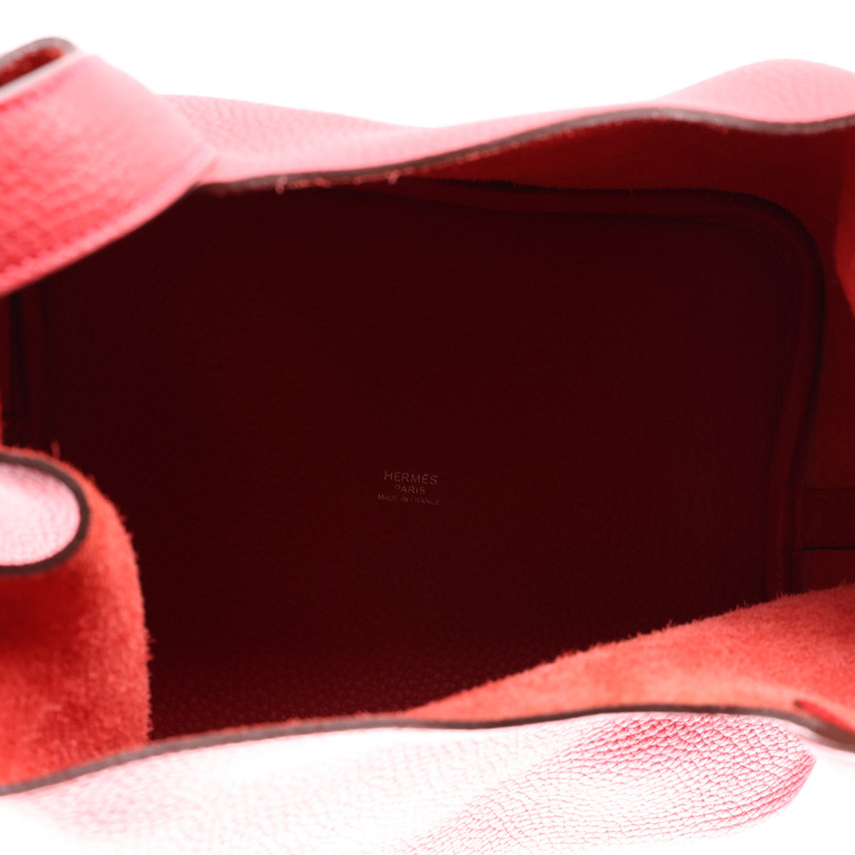 Hermes Taurillon Clemence Picotin Lock 22 MM Rouge Casaque 5 of 10