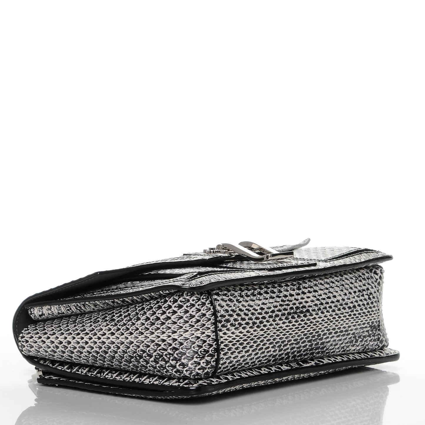 Elaphe Hava Shoulder Bag Black White