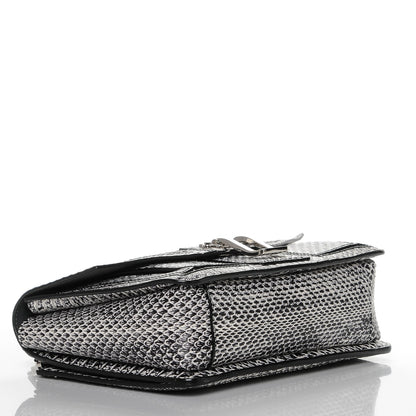 Proenza Schouler Elaphe Hava Shoulder Bag Black White 4 of 6