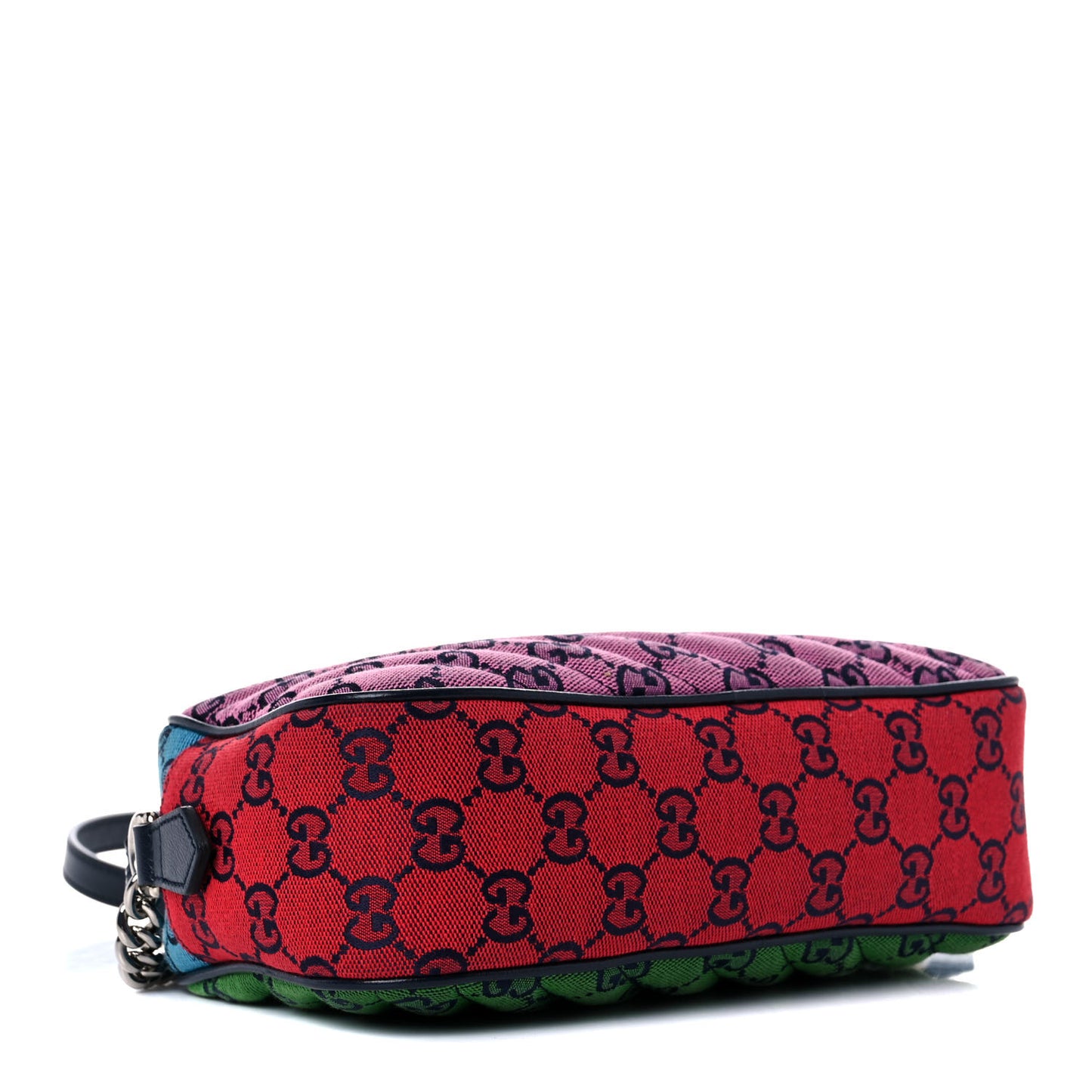 Monogram Multicolor Matelasse Diagonal Small GG Marmont Chain Shoulder Bag Pink Blue Green Red Light Blue