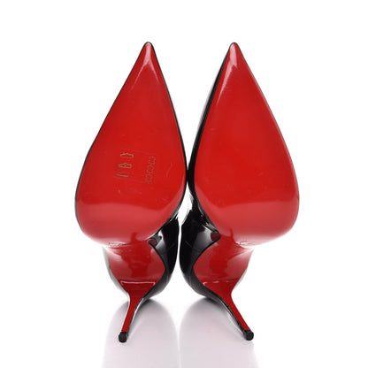 Christian Louboutin Patent So Kate 120 Pumps 39.5 Black 5 of 8