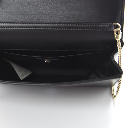 Versace Vitello Palazzo Medusa Evening Clutch Bag Black 5 of 9