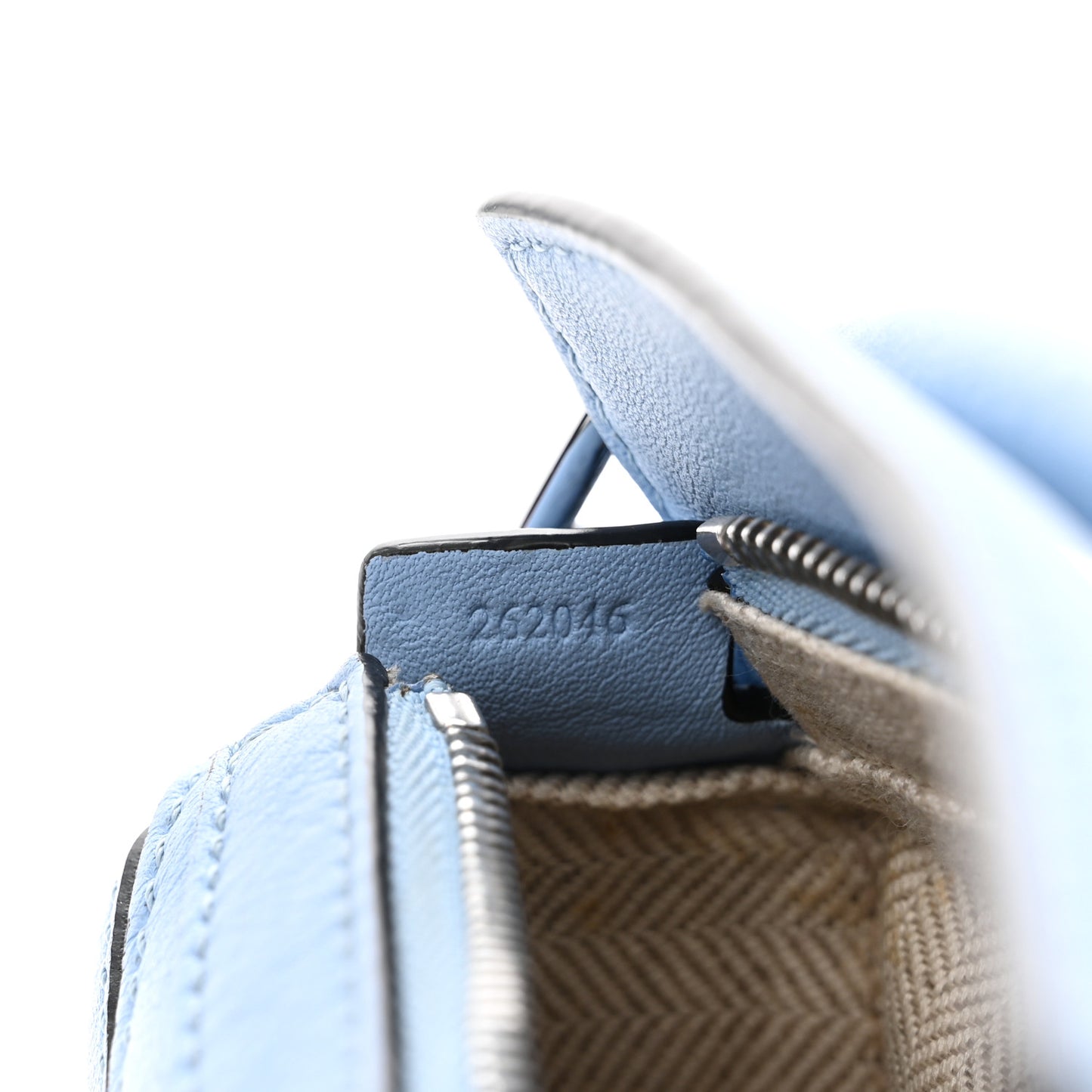 Calfskin Nano Puzzle Bag Blue