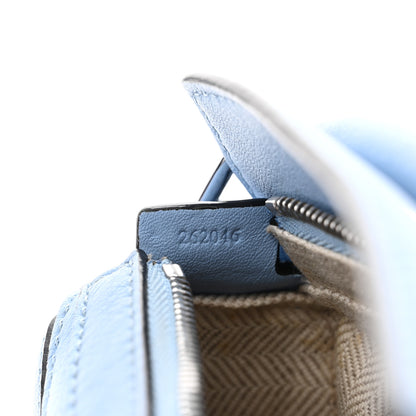 Loewe Calfskin Nano Puzzle Bag Blue 7 of 11