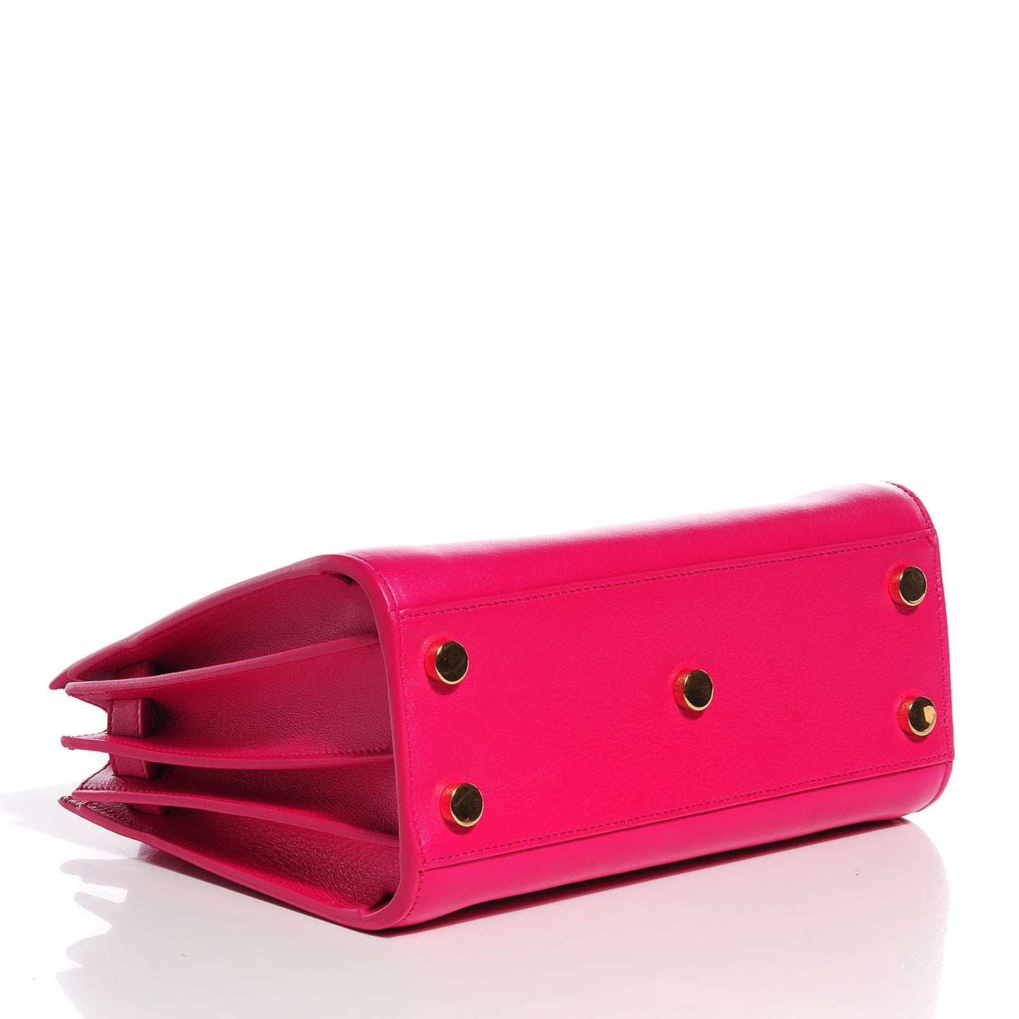 Calfskin Nano Sac De Jour Lipstick Fuchsia