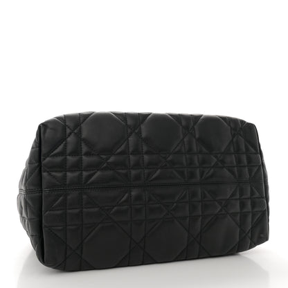 Christian Dior Calfskin Macrocannage Medium Toujours Black 4 of 12