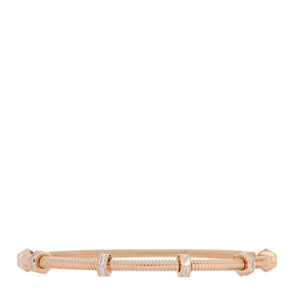 Cartier 18K Pink Gold Diamond Ecrou de Cartier Bracelet 20 1 of 4