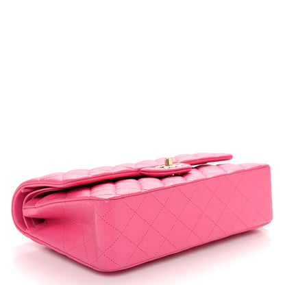 Chanel Caviar Quilted Medium Double Flap Pink 4 of 10
