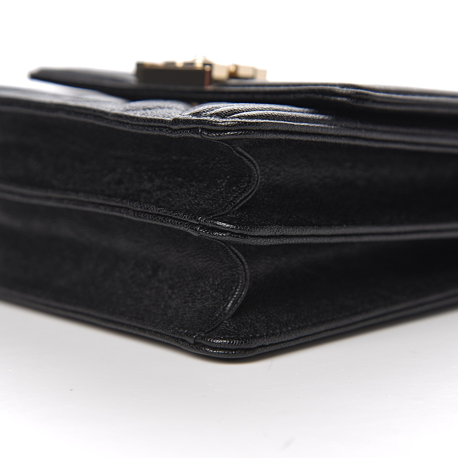 Chanel Caviar Quilted North South Boy Flap Black 7 of 9