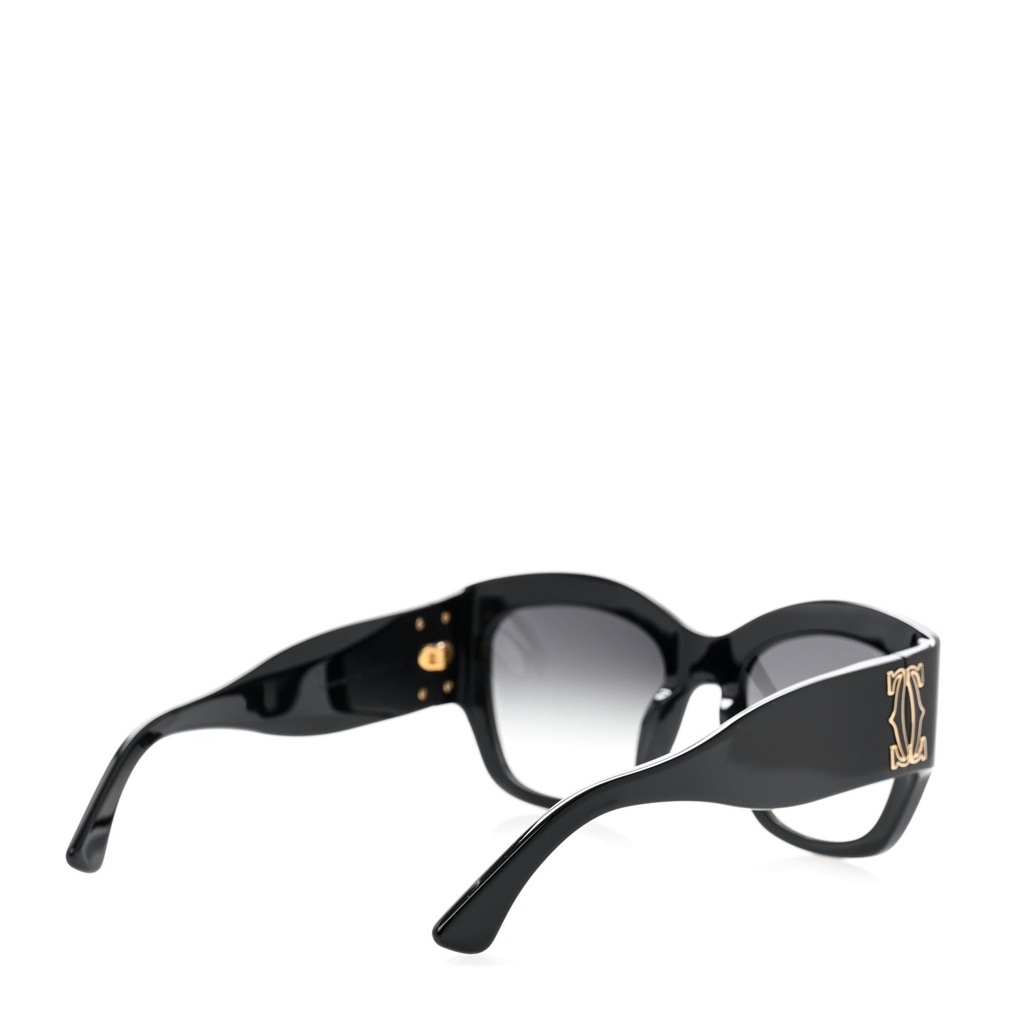 Acetate C De Cartier Sunglasses CT0304S Black