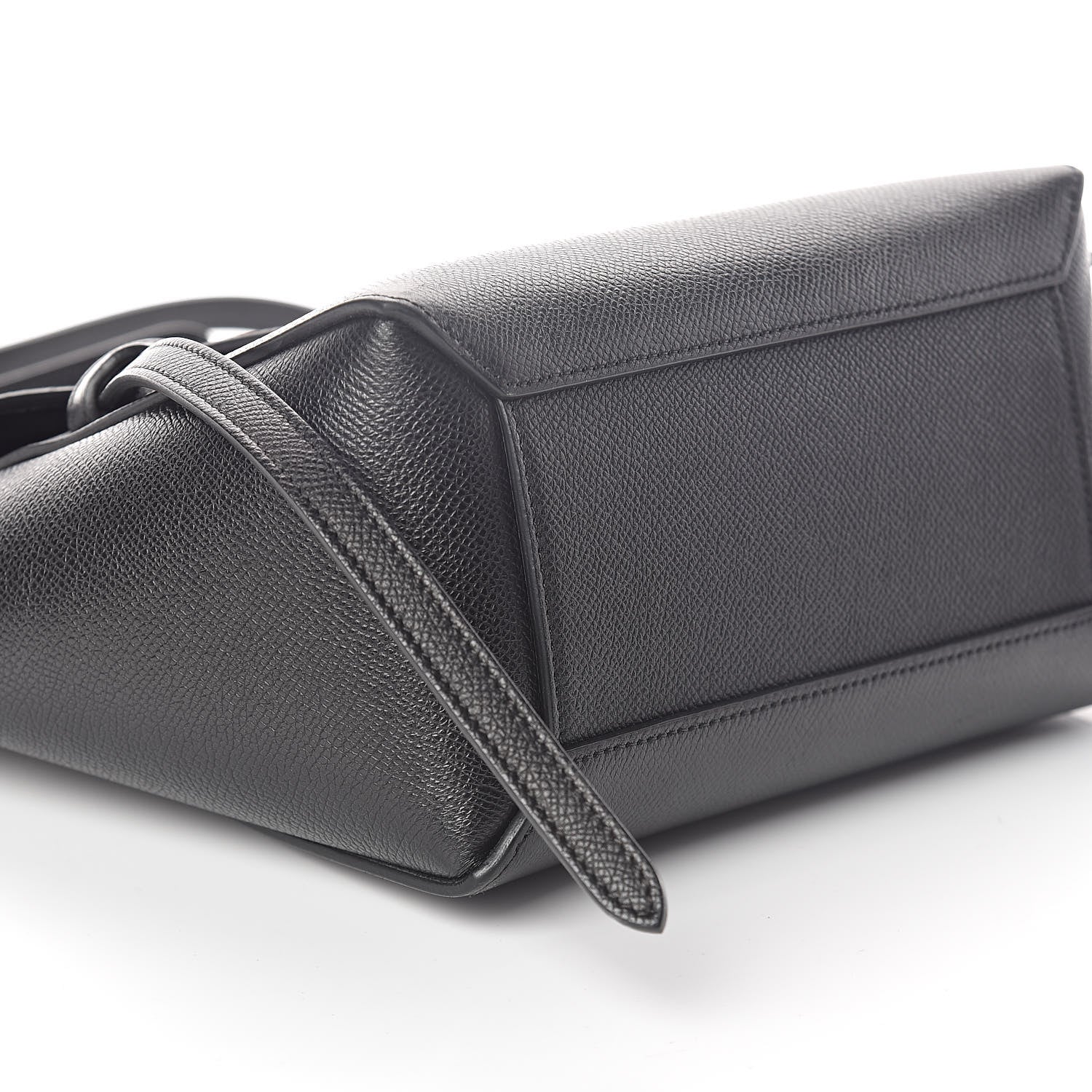 Celine Grained Calfskin Nano Belt Bag Black 7 of 8