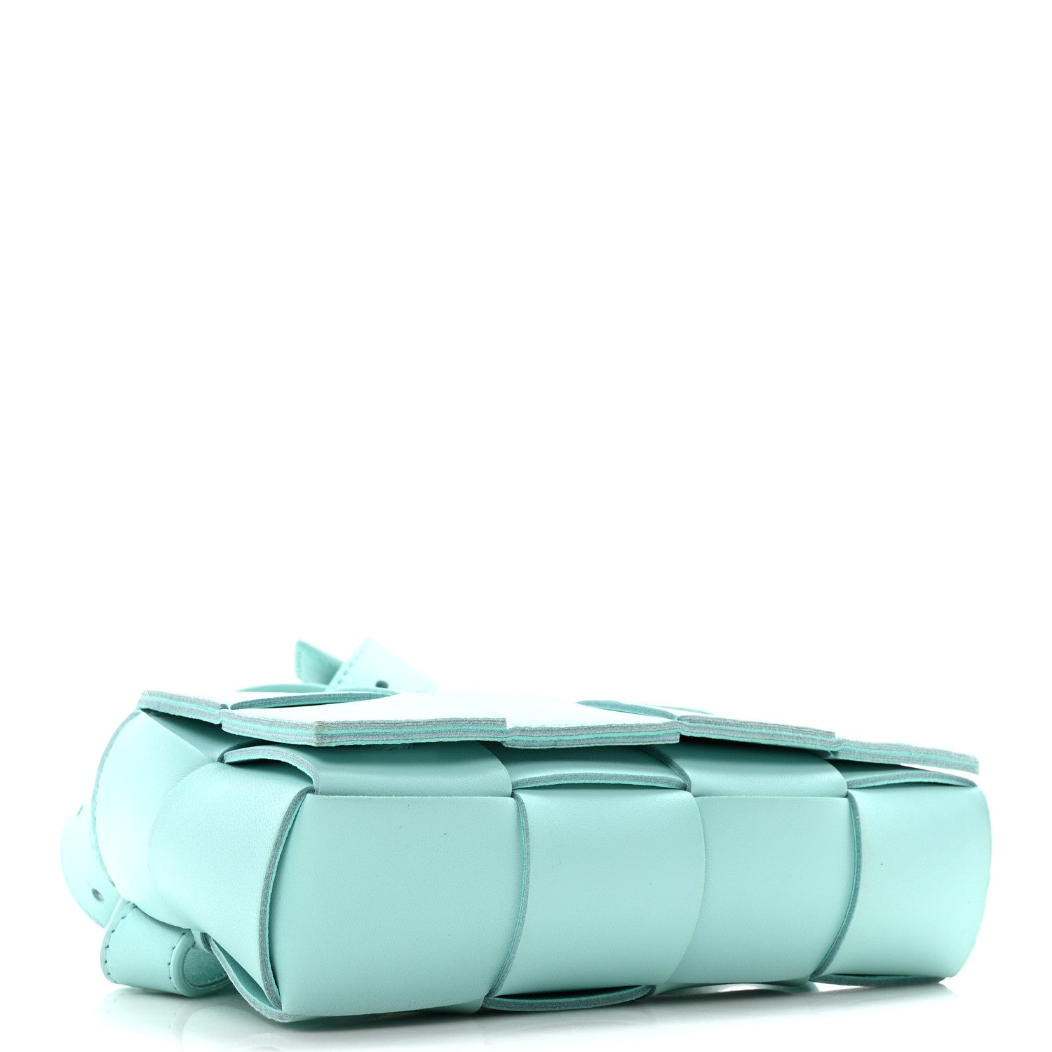 Bottega Veneta Nappa Maxi Intreccio The Belt Cassette Bag Celadon 4 of 9