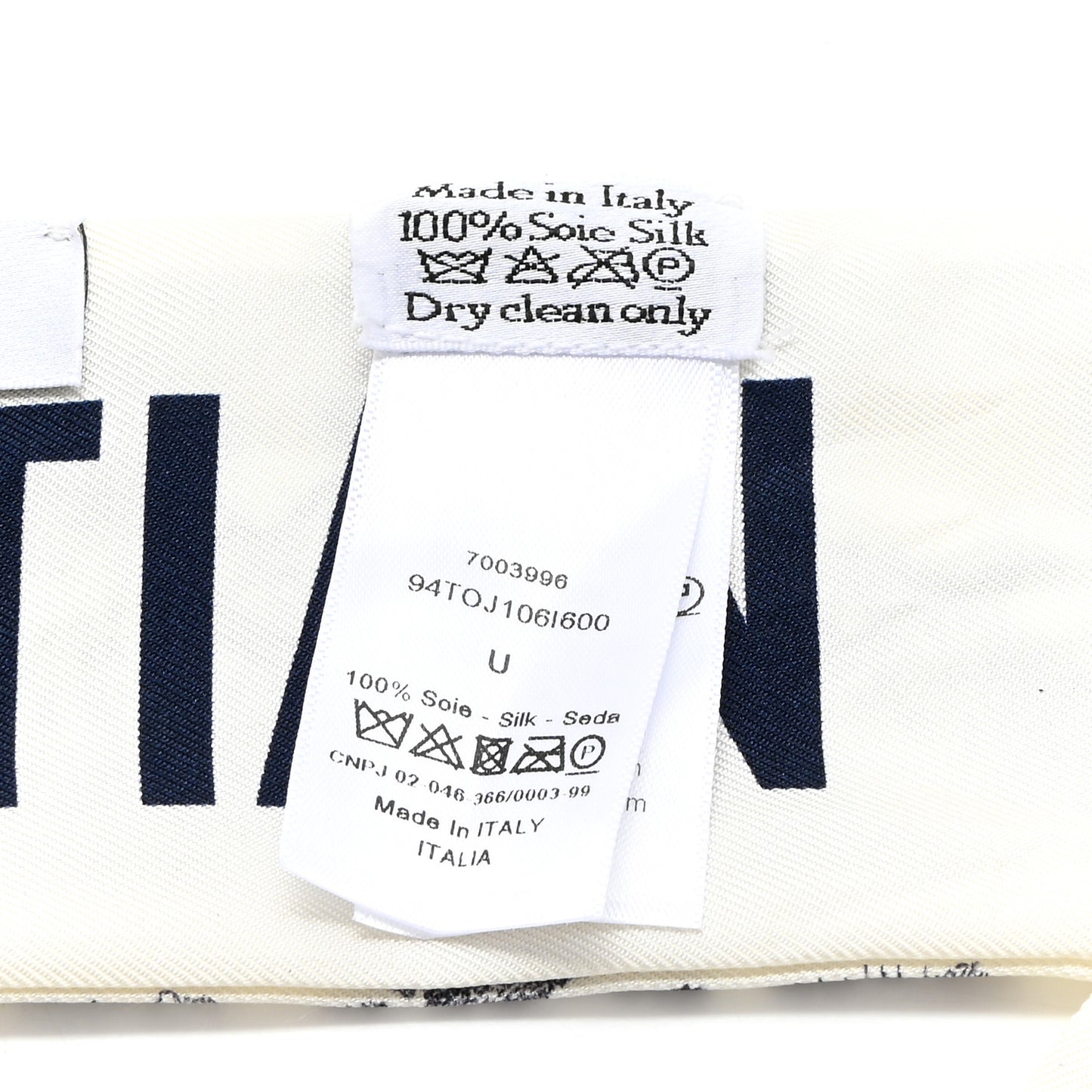 Silk Toile De Jouy Mitzah Scarf White