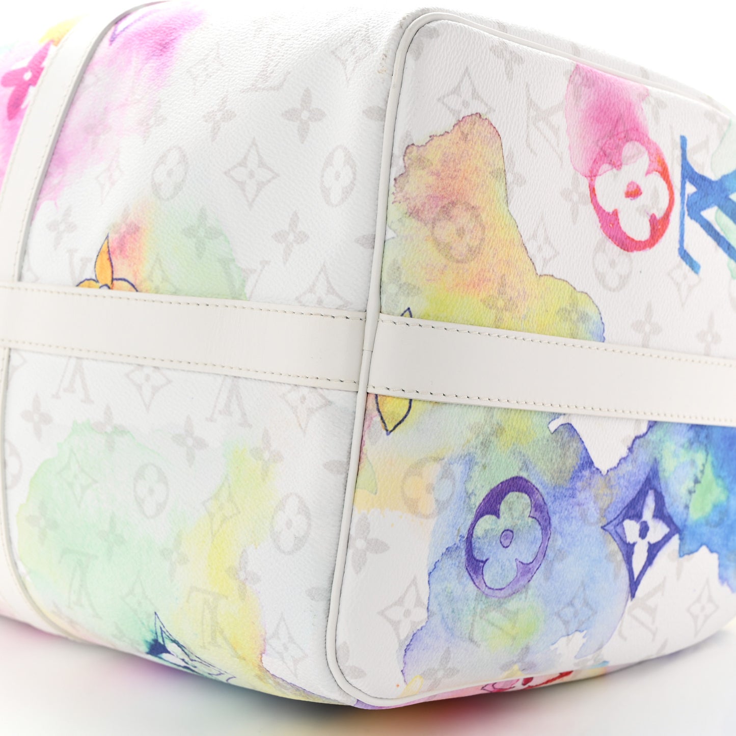 Monogram Watercolor Keepall Bandouliere 50 Multicolor