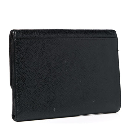 Chanel Caviar Timeless CC Flap Wallet Black 3 of 16