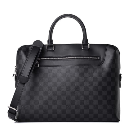 Louis Vuitton Damier Graphite Porte-Documents Jour 1 of 9