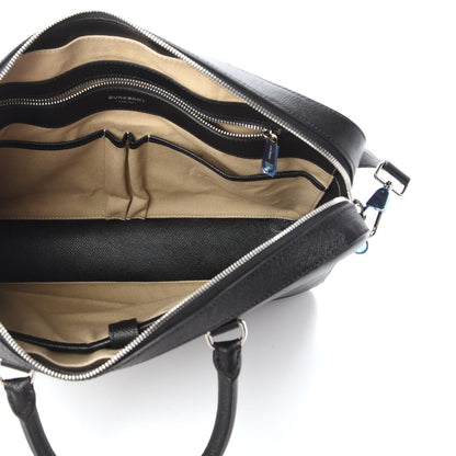Burberry Grainy Calfskin Briefcase Black 5 of 9