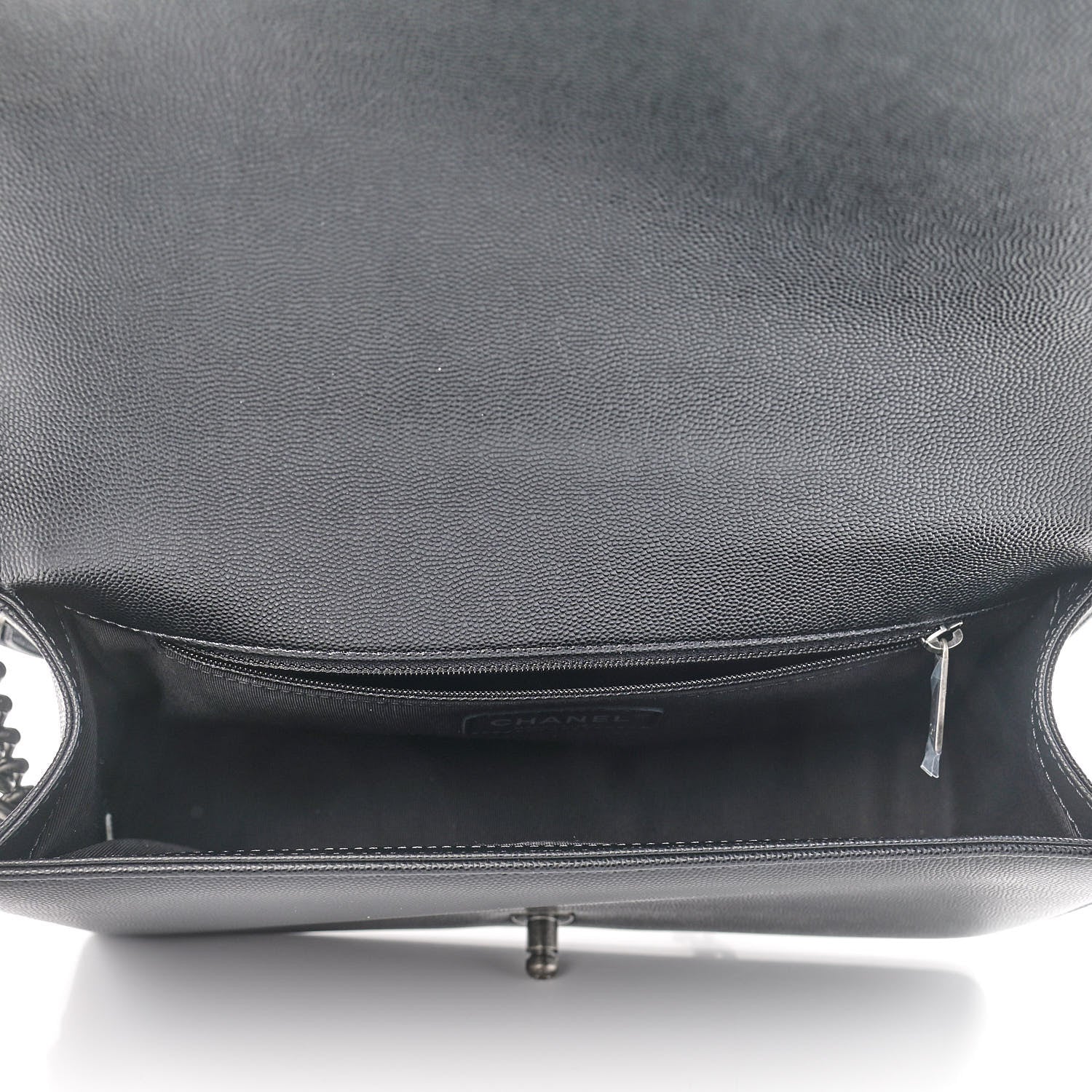 Chanel Caviar Quilted New Medium Boy Flap Black 7 of 9