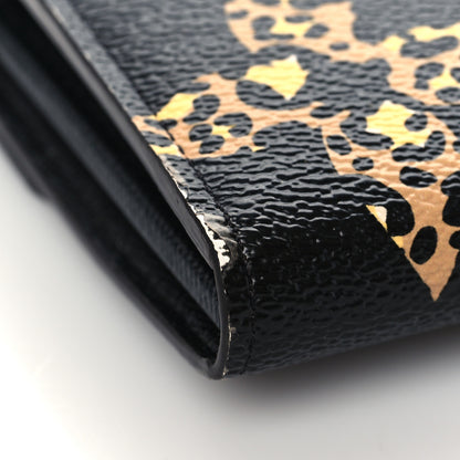 Louis Vuitton Monogram Giant Jungle Sarah Wallet Black 11 of 11