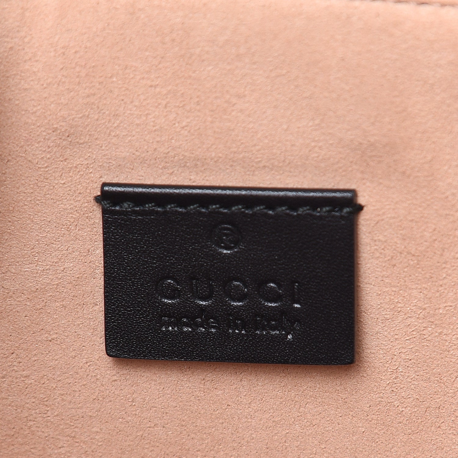 Gucci Calfskin GucciGhost Print Pouch Black New Acquamarine 6 of 9