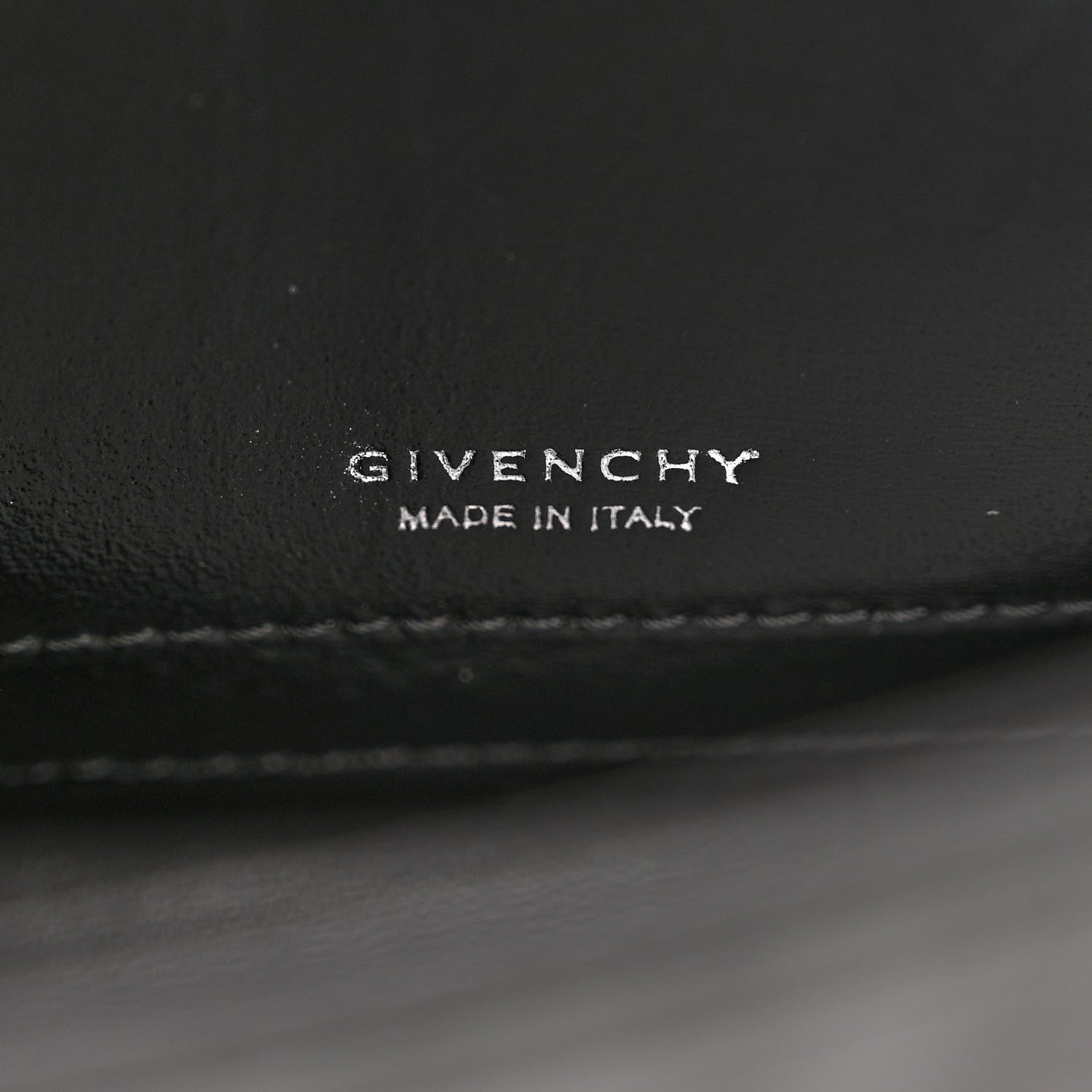 Givenchy Calfskin 4G Embossed Medium Shoulder Bag Black 6 of 9