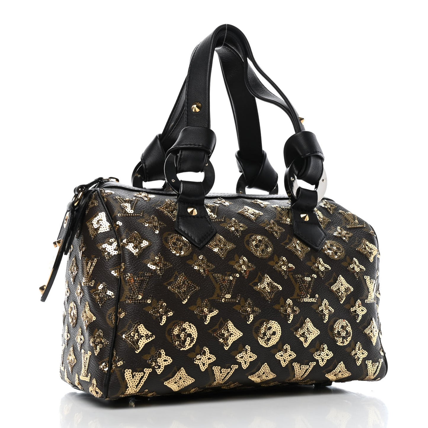 Monogram Sequins Eclipse Speedy 28 Gold