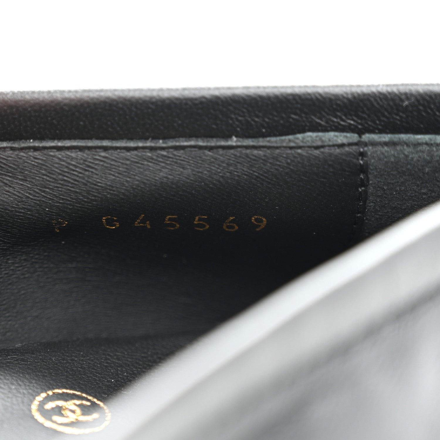 Chanel Lambskin Enamel CC Moccasin Loafers 37 Black 8 of 9