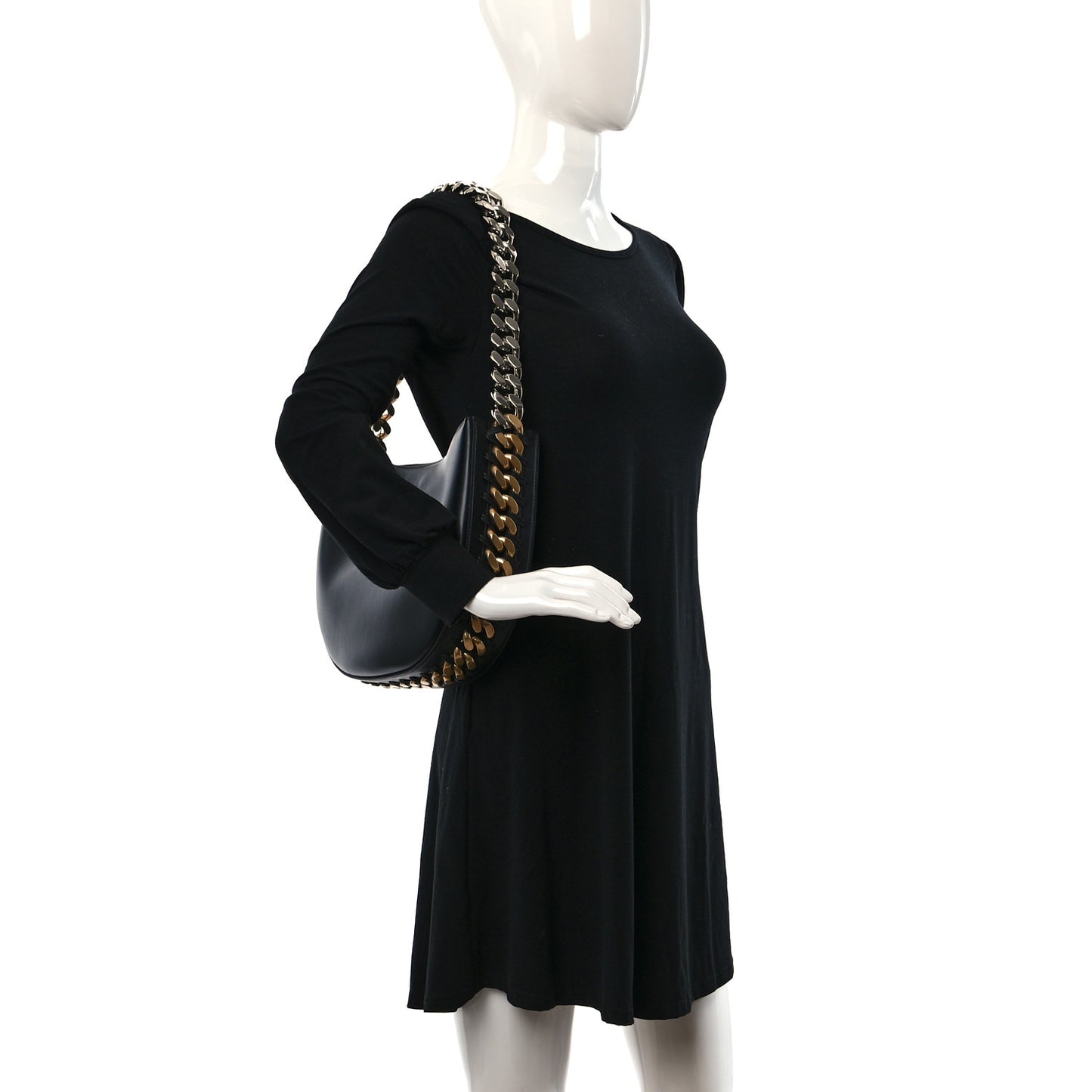 Eco Alter Nappa Frayme Shoulder Bag Black