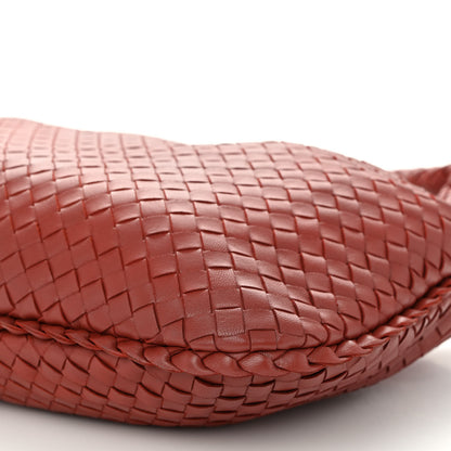 Bottega Veneta Nappa Intrecciato Medium Veneta Hobo Brique 9 of 9