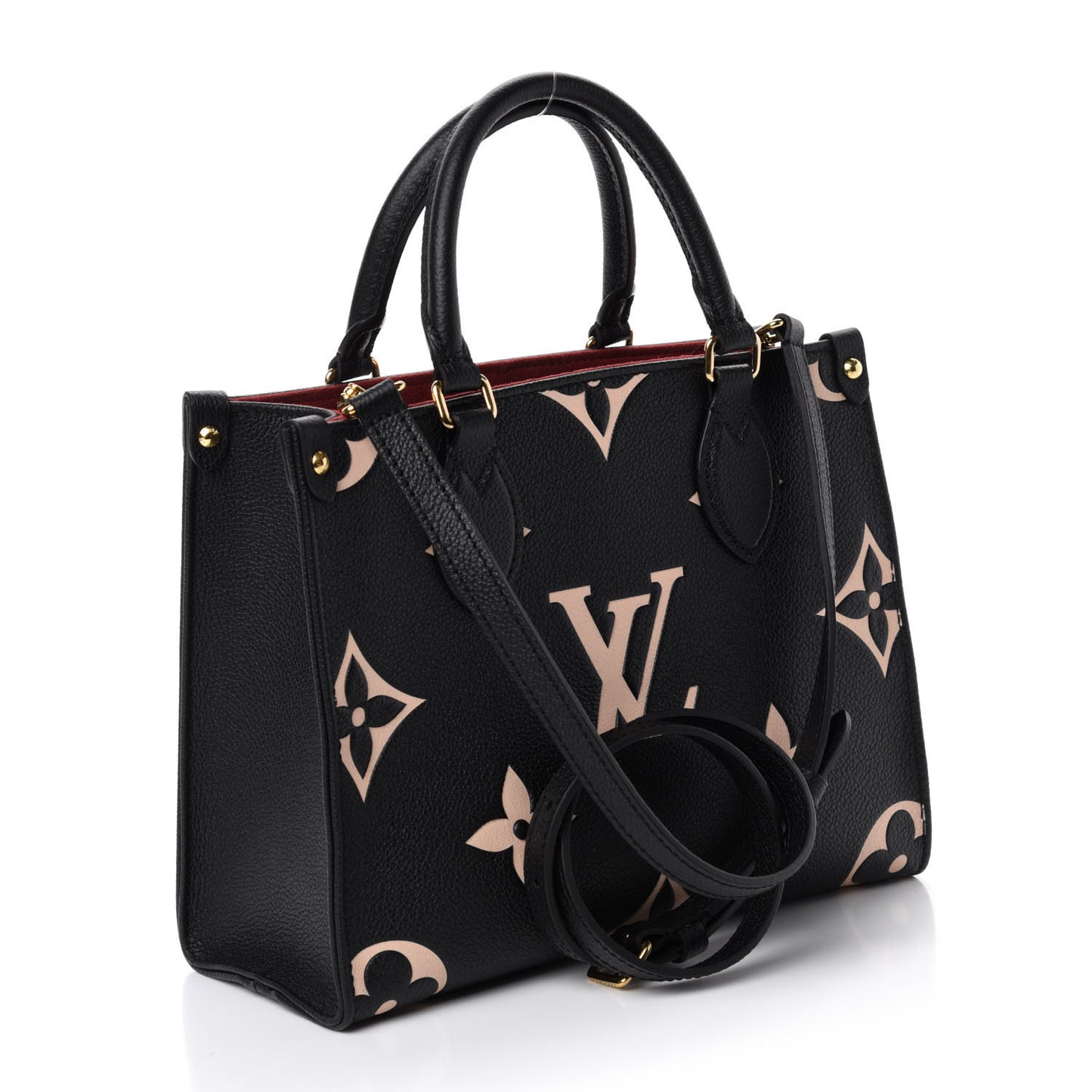 Empreinte Monogram Giant Onthego PM Black Beige