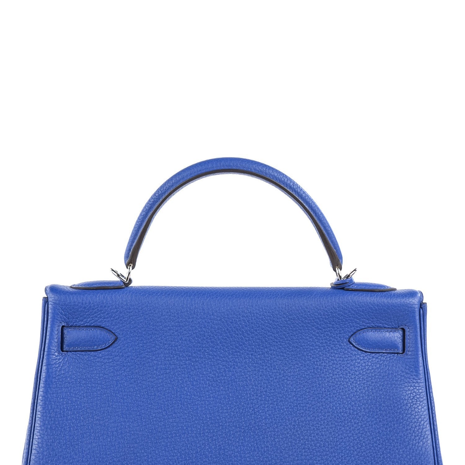 Hermes Taurillon Clemence Kelly Retourne 32 Bleu Electrique 8 of 28