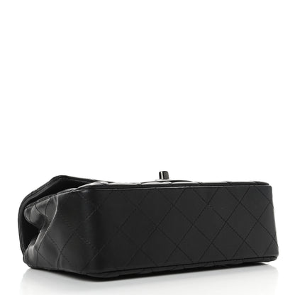 Chanel Lambskin Quilted Mini Rectangular Flap So Black 3 of 4