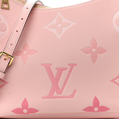 Louis Vuitton Empreinte Monogram Giant By The Pool Marshmallow Hobo PM Bouton De Rose 7 of 11